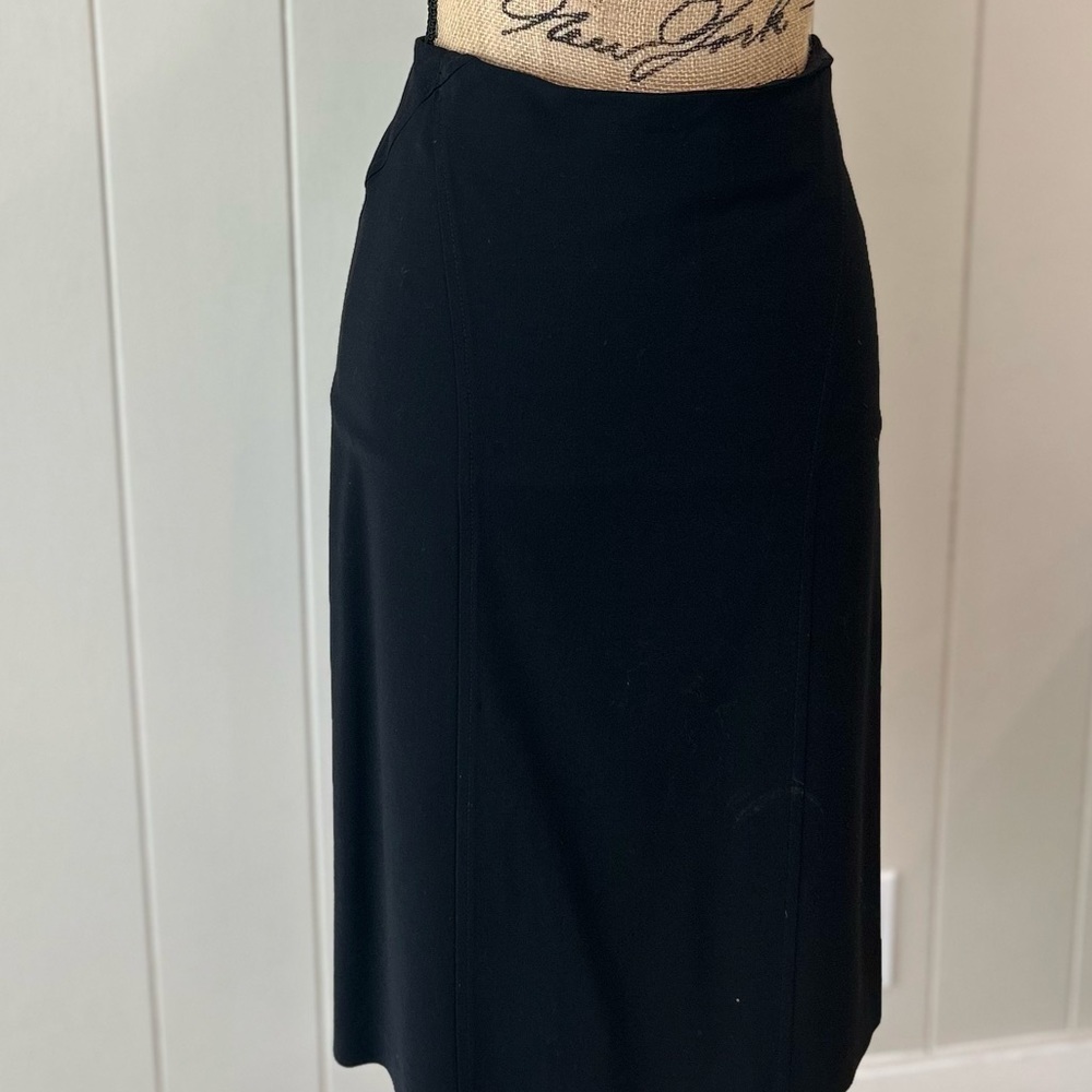 Black skirt.